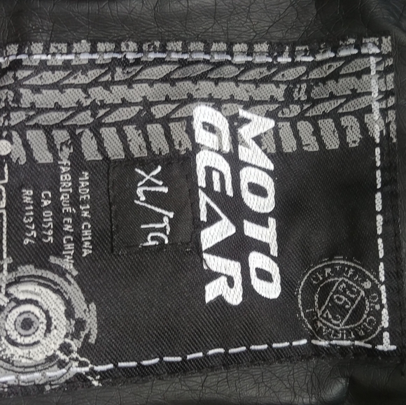 Faux-leather ladies motto jacket - Picture 6 of 8